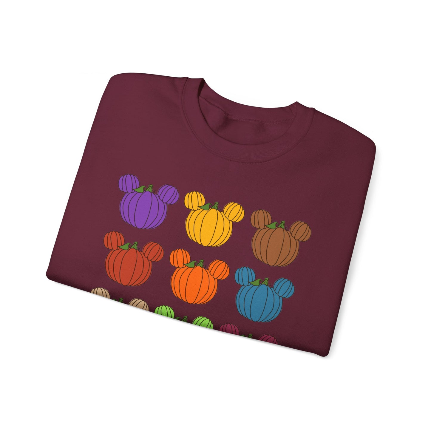 Colorful Pumpkins Unisex Crewneck