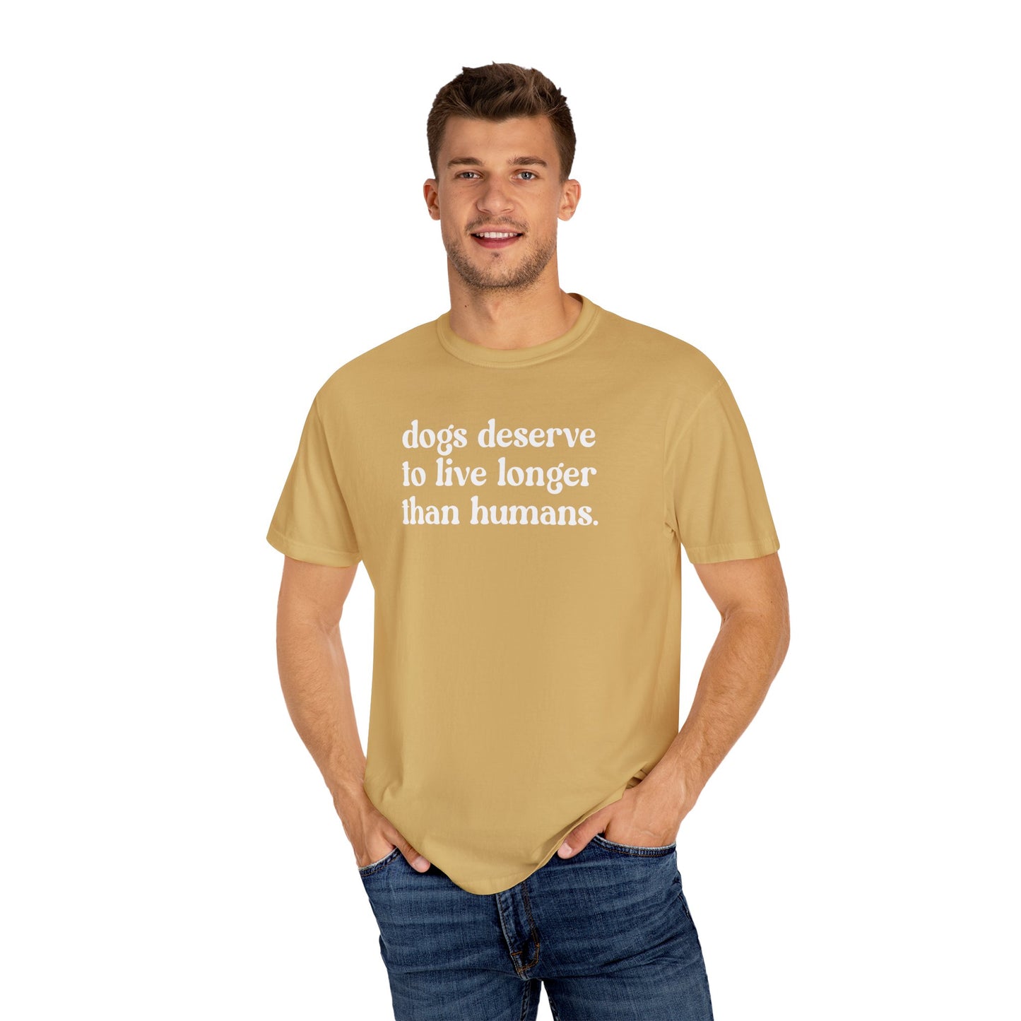 Long Live Dogs Unisex Comfort Colors Tee