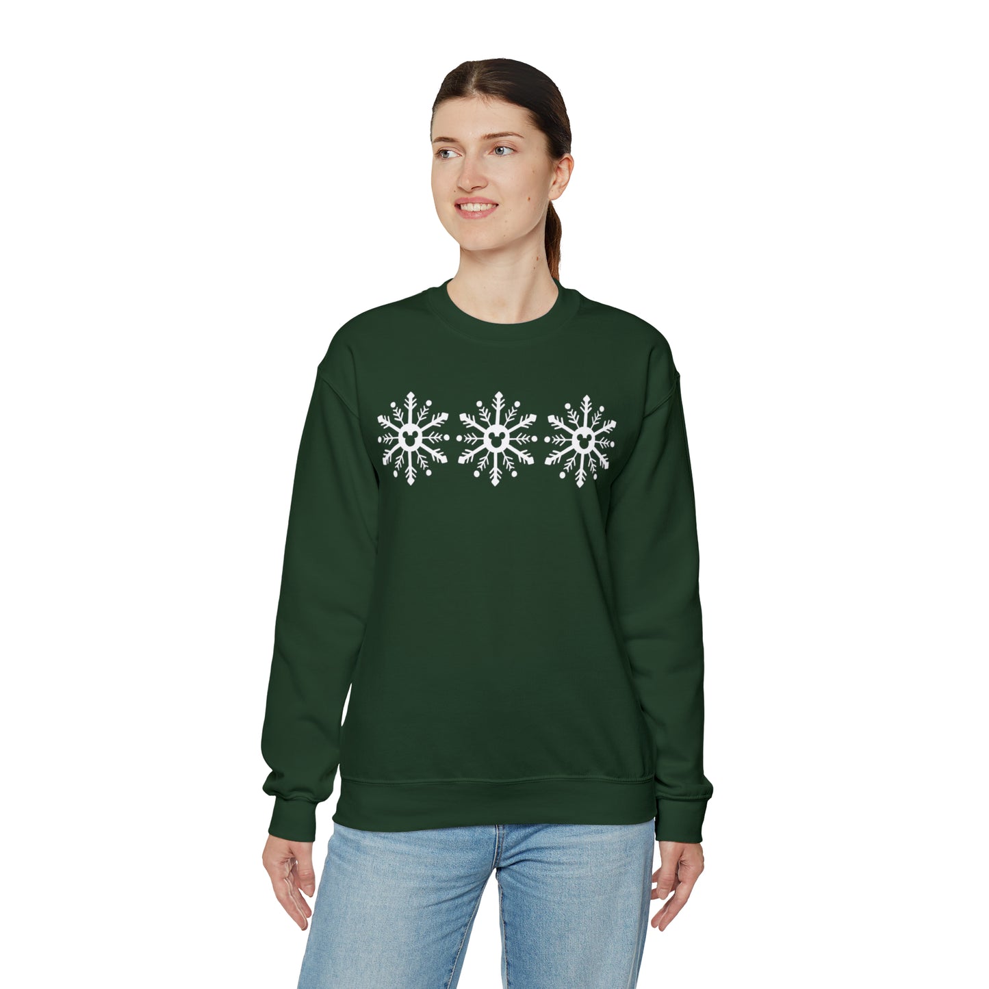 Magical Snowflakes Unisex Gildan Crewneck