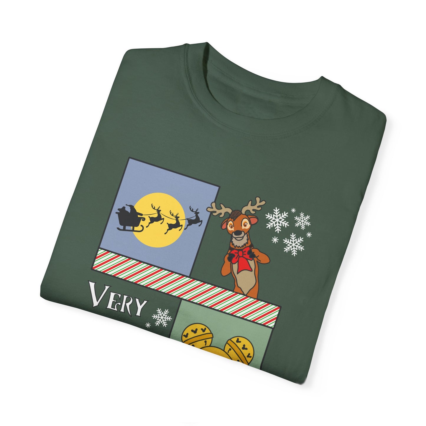 Very Merry Comfort Colors Tee