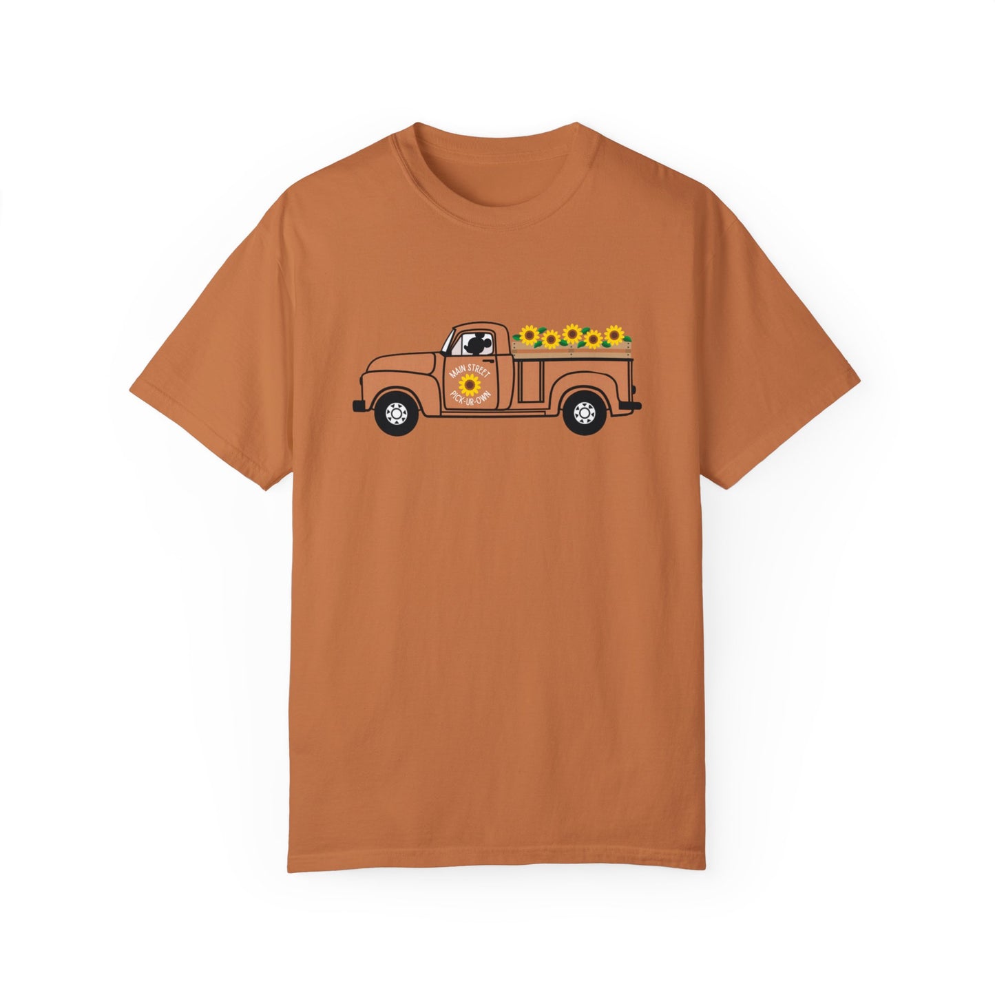 Sunflower Fields Comfort Colors Tee