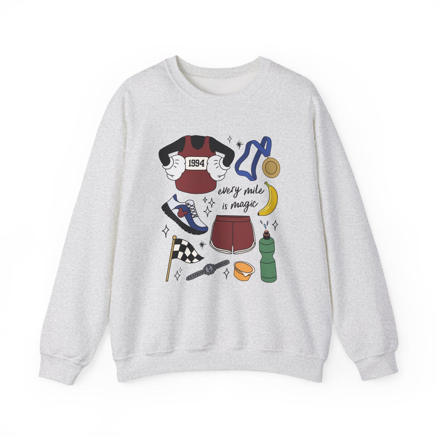 Race Day Flatlay Unisex Crewneck