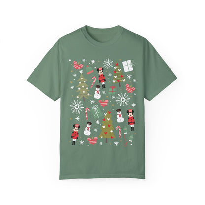 Nutcracker Christmas Comfort Colors Tee