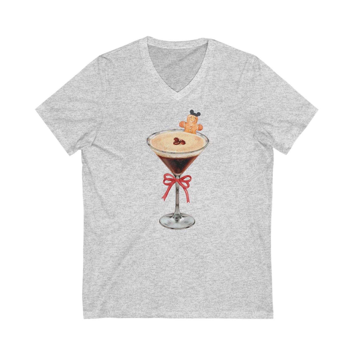 Merry Martini Women's V-Neck Tee