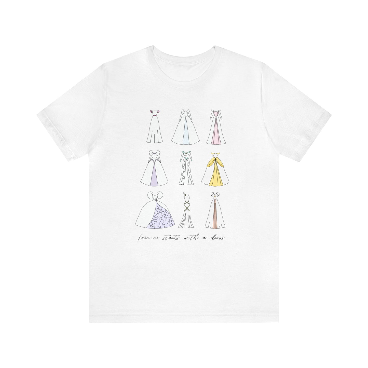 Starts With A Dress Unisex Tee