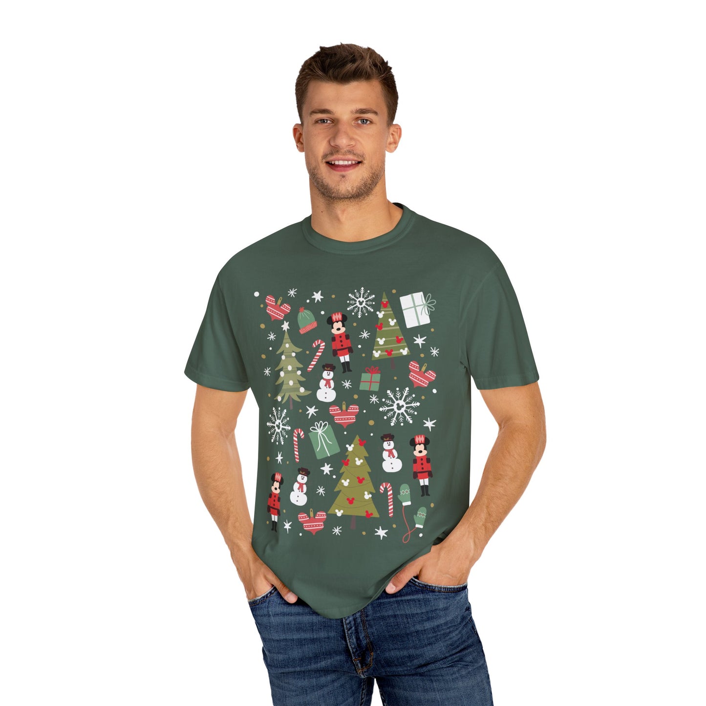 Nutcracker Christmas Comfort Colors Tee