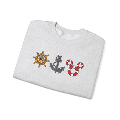 Anchors Away Unisex Crewneck