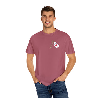 Key To My Heart Comfort Colors Tee