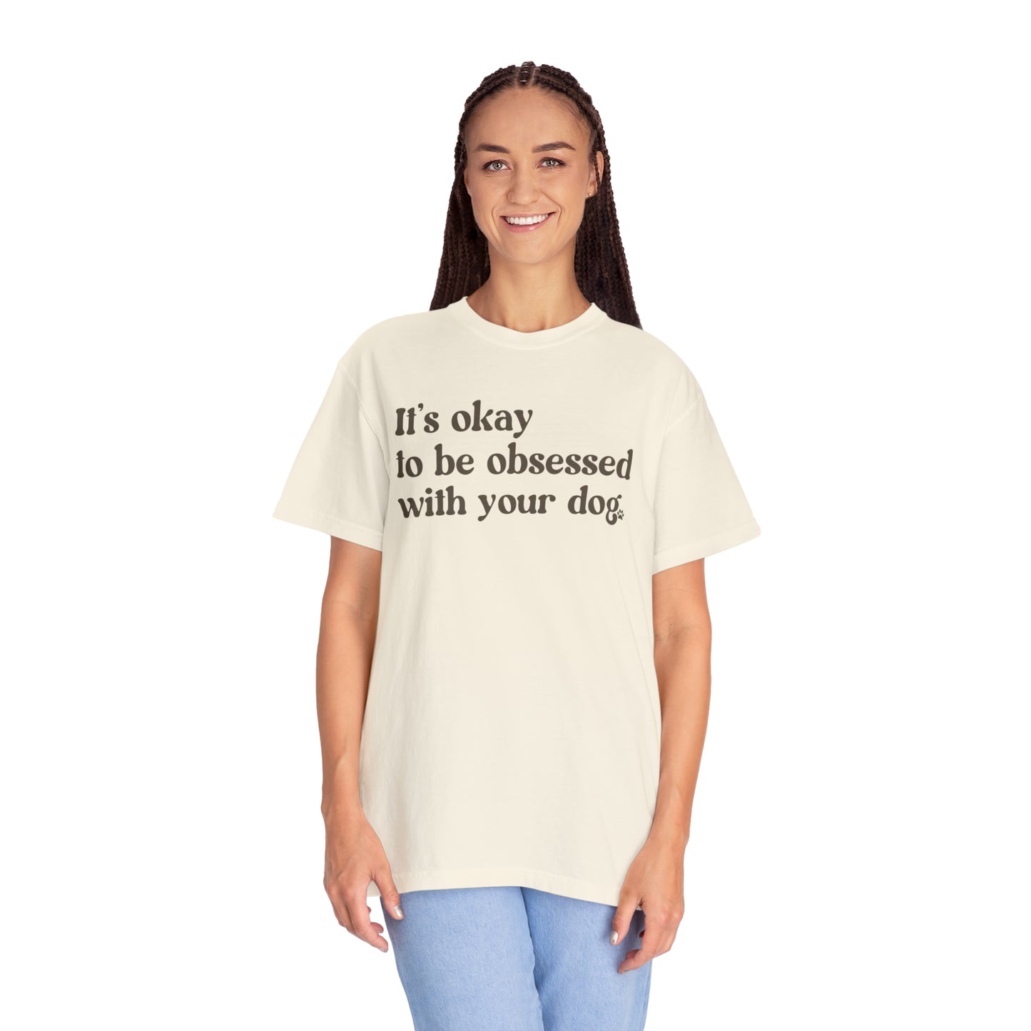 Dog Obsessed Unisex Comfort Colors Tee