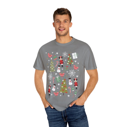 Nutcracker Christmas Comfort Colors Tee