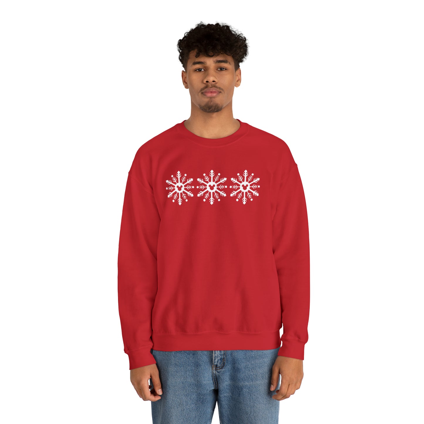 Magical Snowflakes Unisex Gildan Crewneck