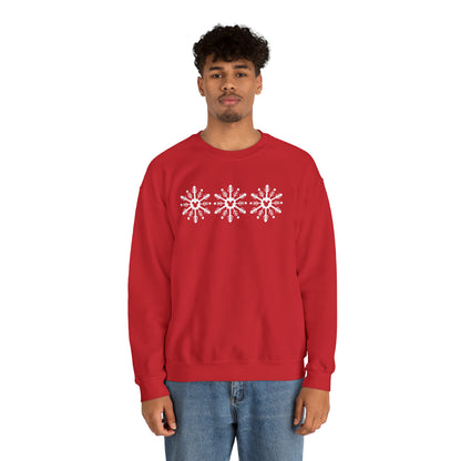 Magical Snowflakes Unisex Gildan Crewneck