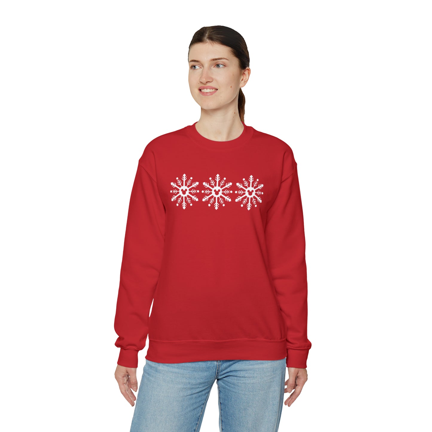 Magical Snowflakes Unisex Gildan Crewneck