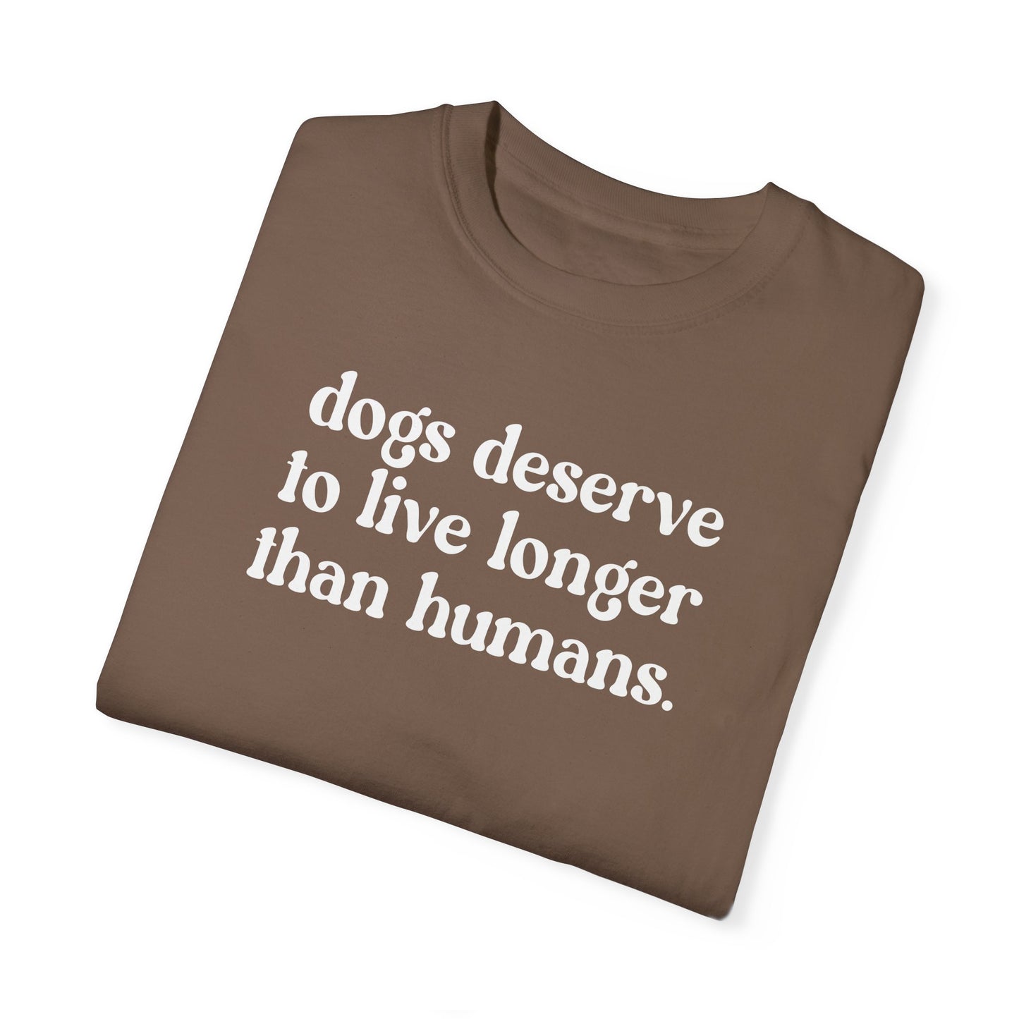 Long Live Dogs Unisex Comfort Colors Tee