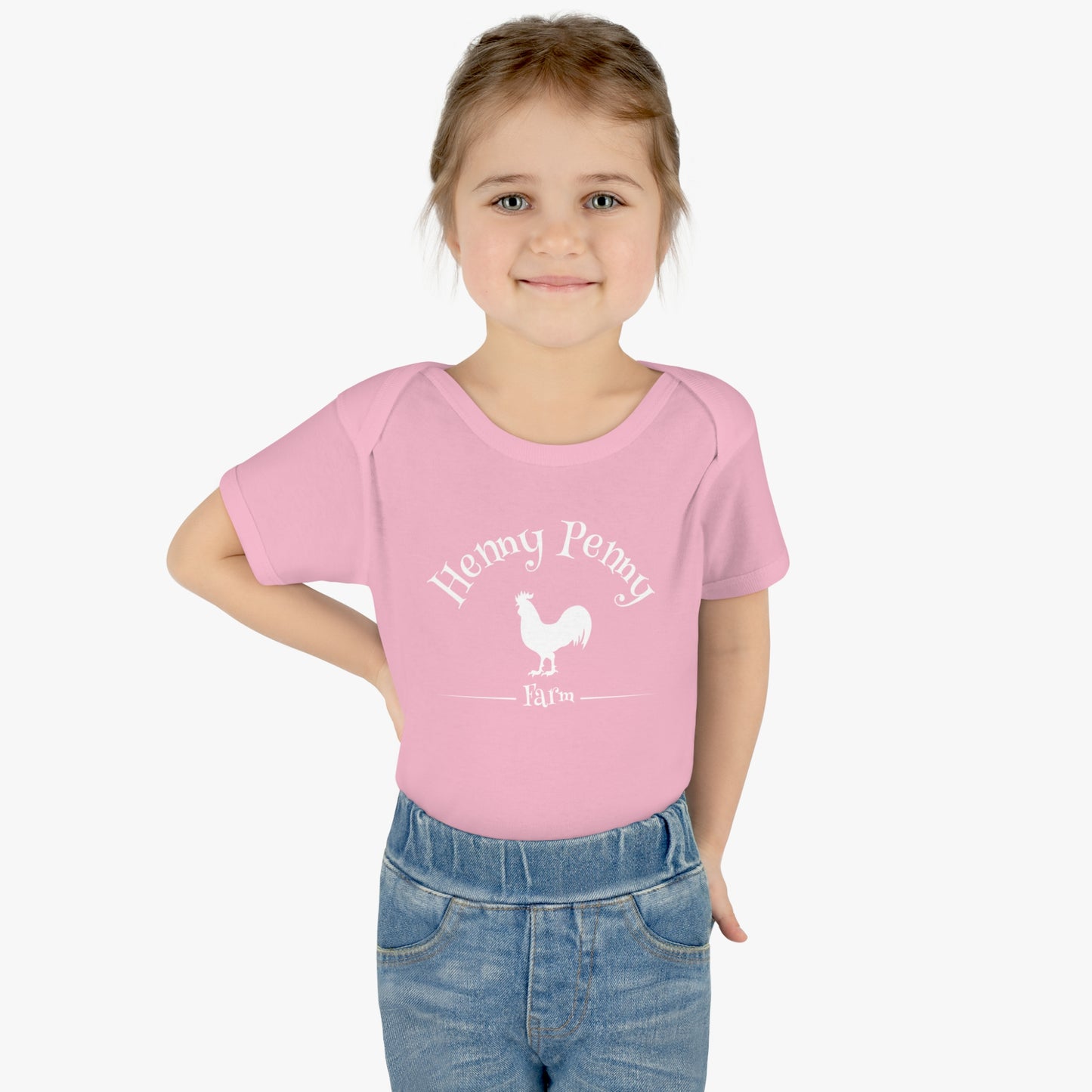 Henny Penny Farm Baby Onesie