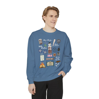 Vampire Doodles Comfort Colors Crewneck