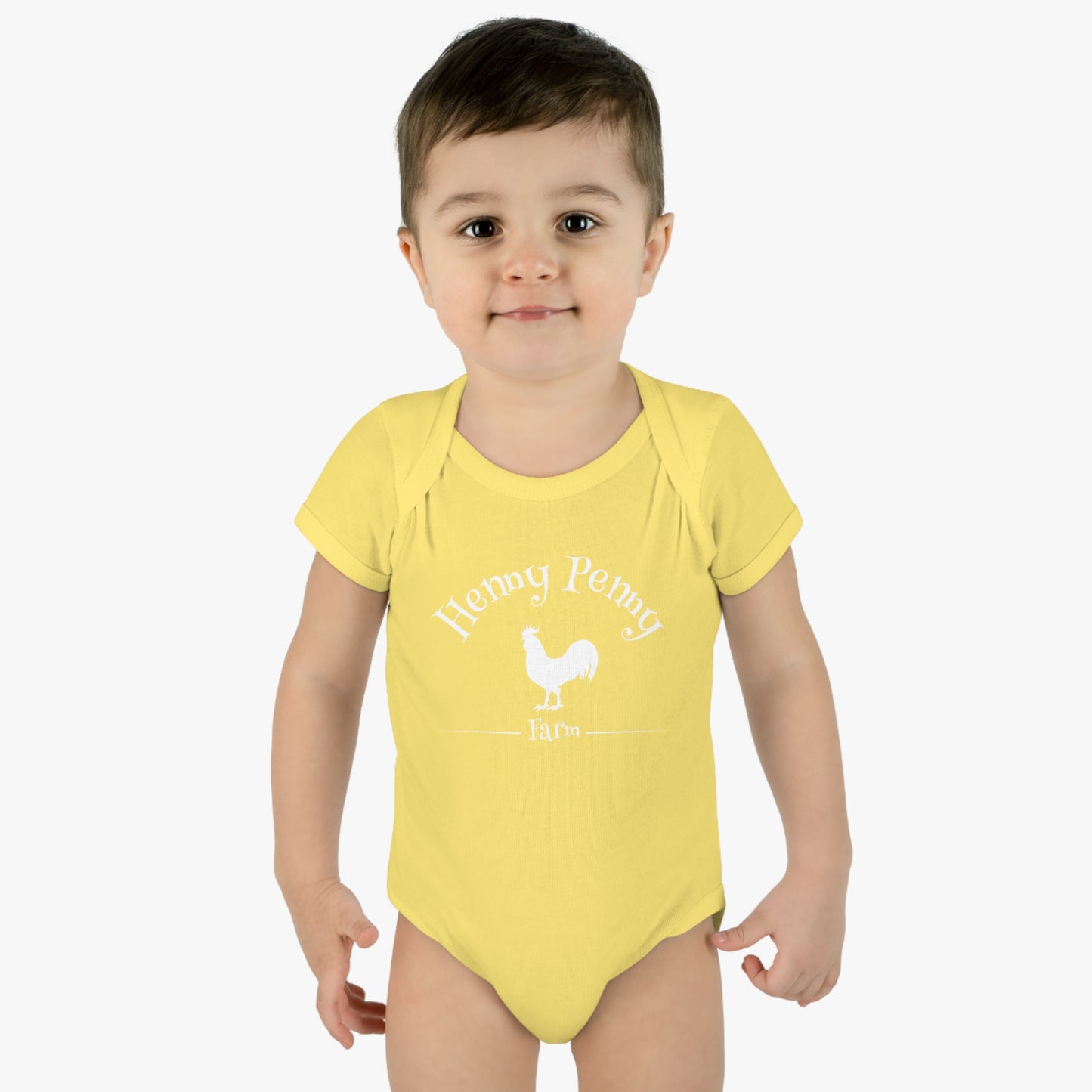 Henny Penny Farm Baby Onesie