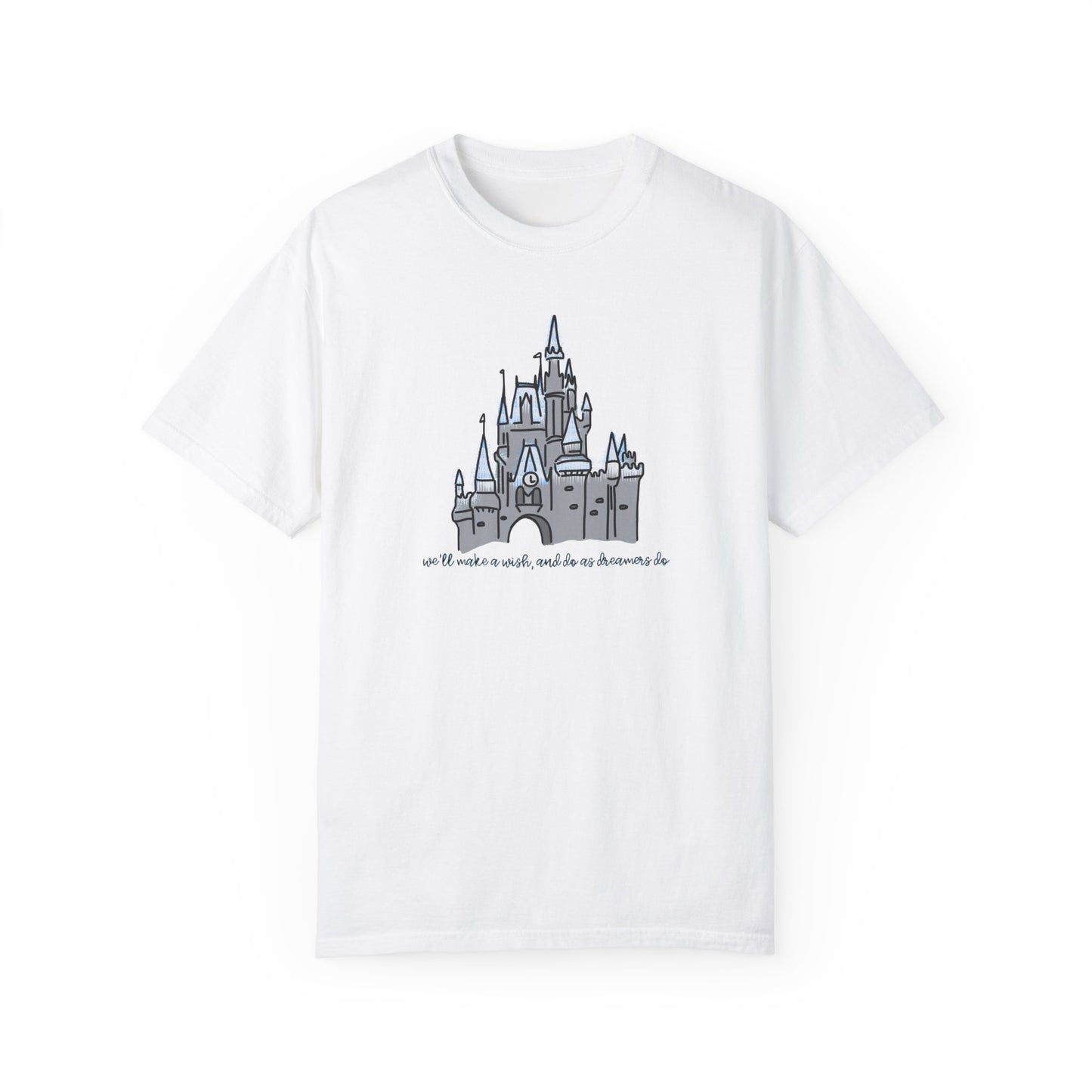 Dream Lights Castle Comfort Colors Tee