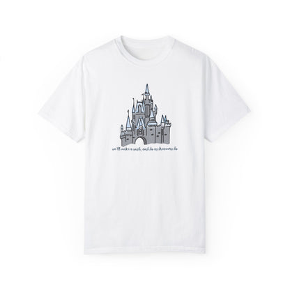 Dream Lights Castle Comfort Colors Tee