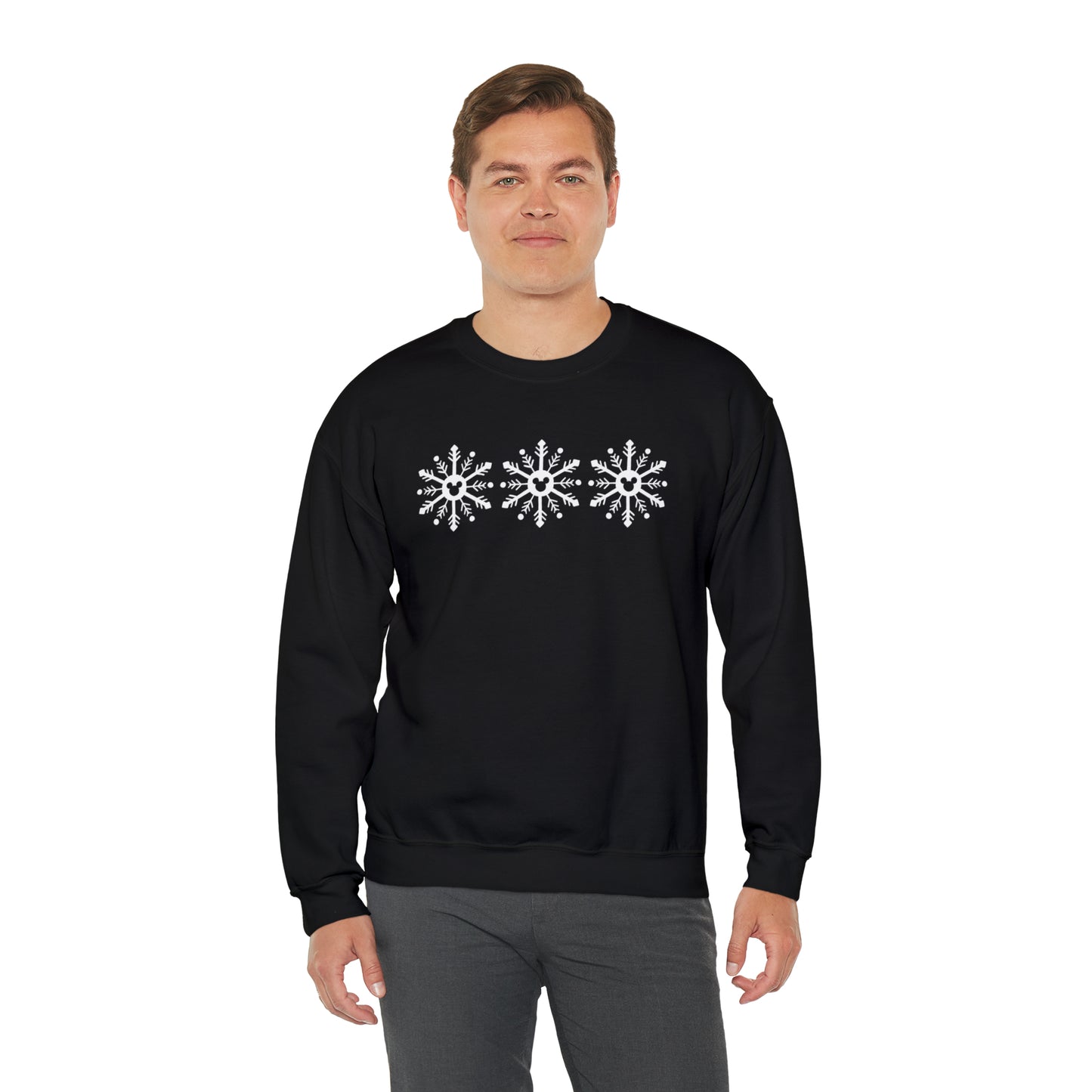 Magical Snowflakes Unisex Gildan Crewneck