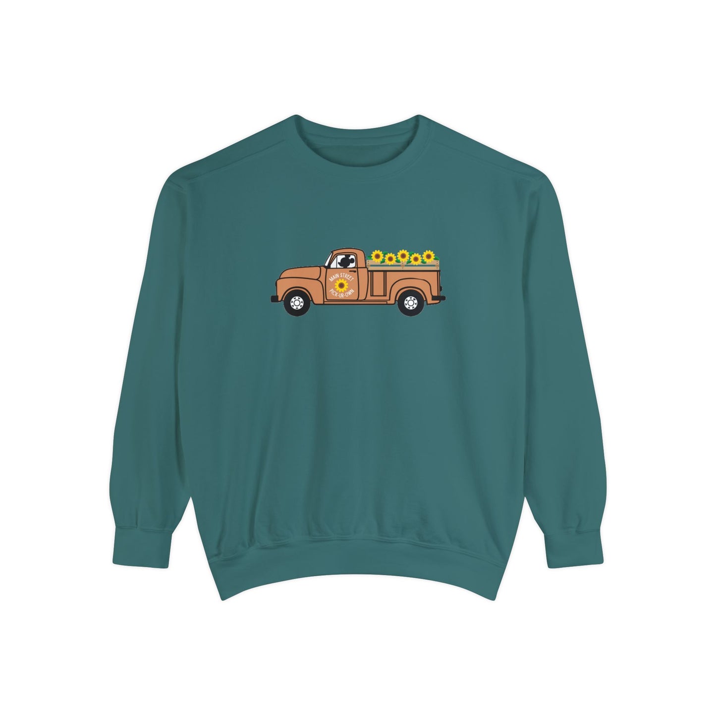 Sunflower Fields Comfort Colors Sweatshirt