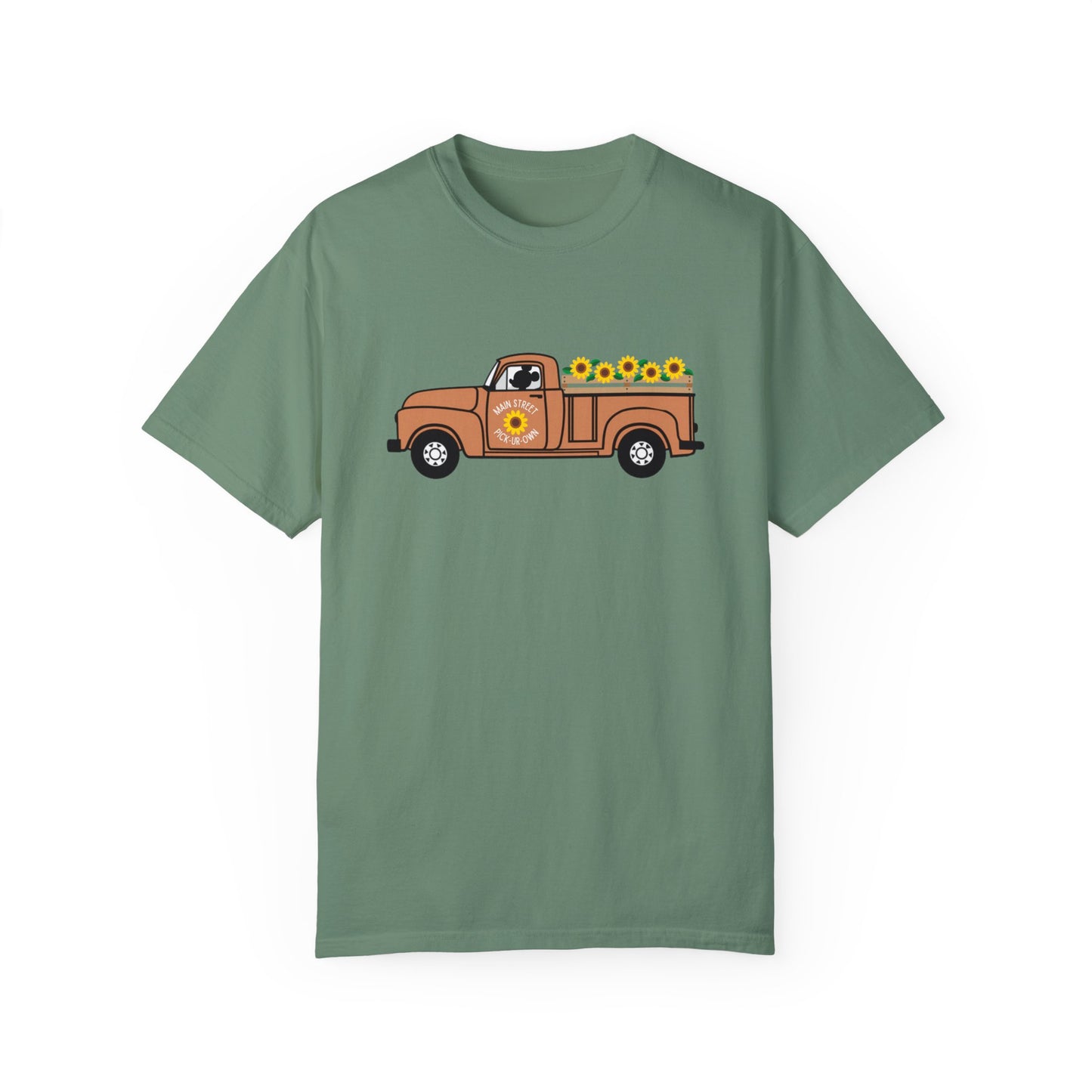 Sunflower Fields Comfort Colors Tee