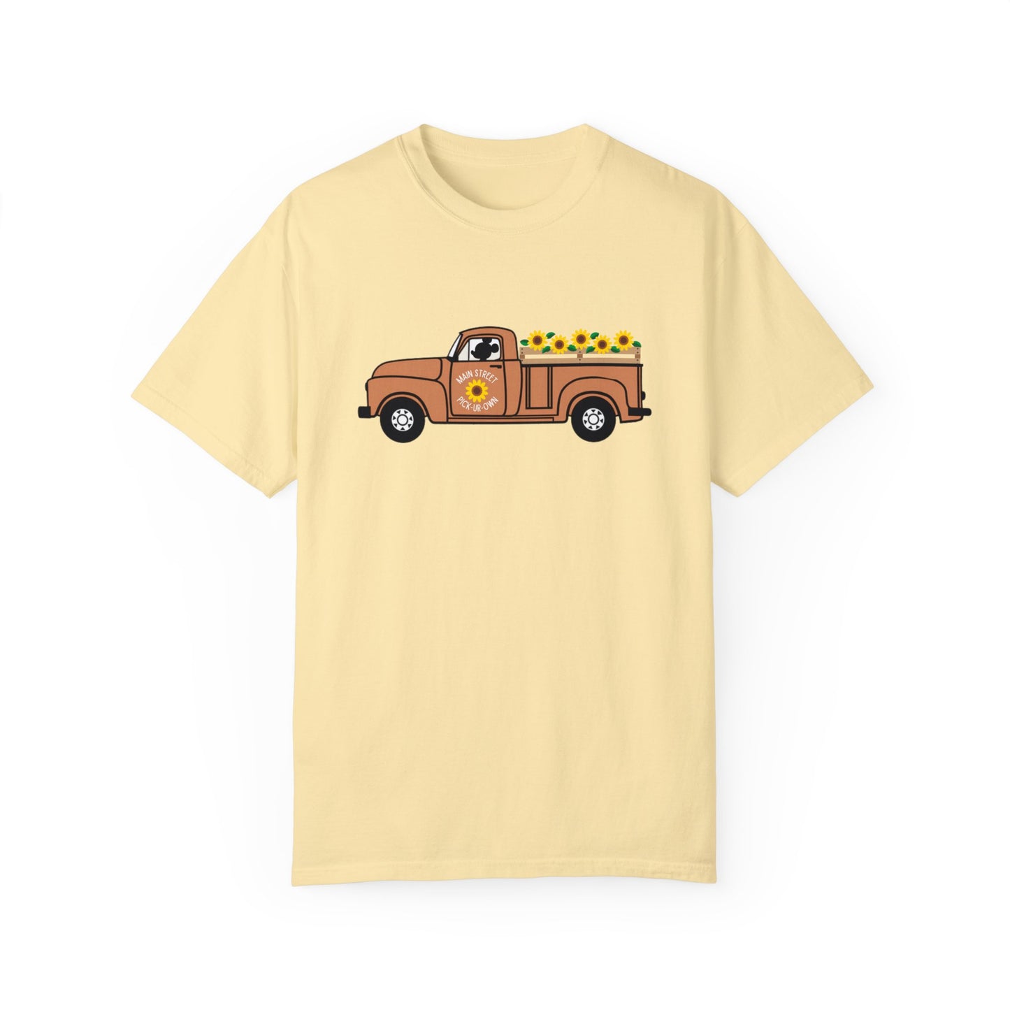 Sunflower Fields Comfort Colors Tee