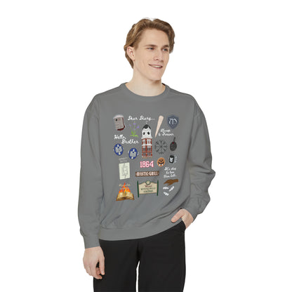 Vampire Doodles Comfort Colors Crewneck