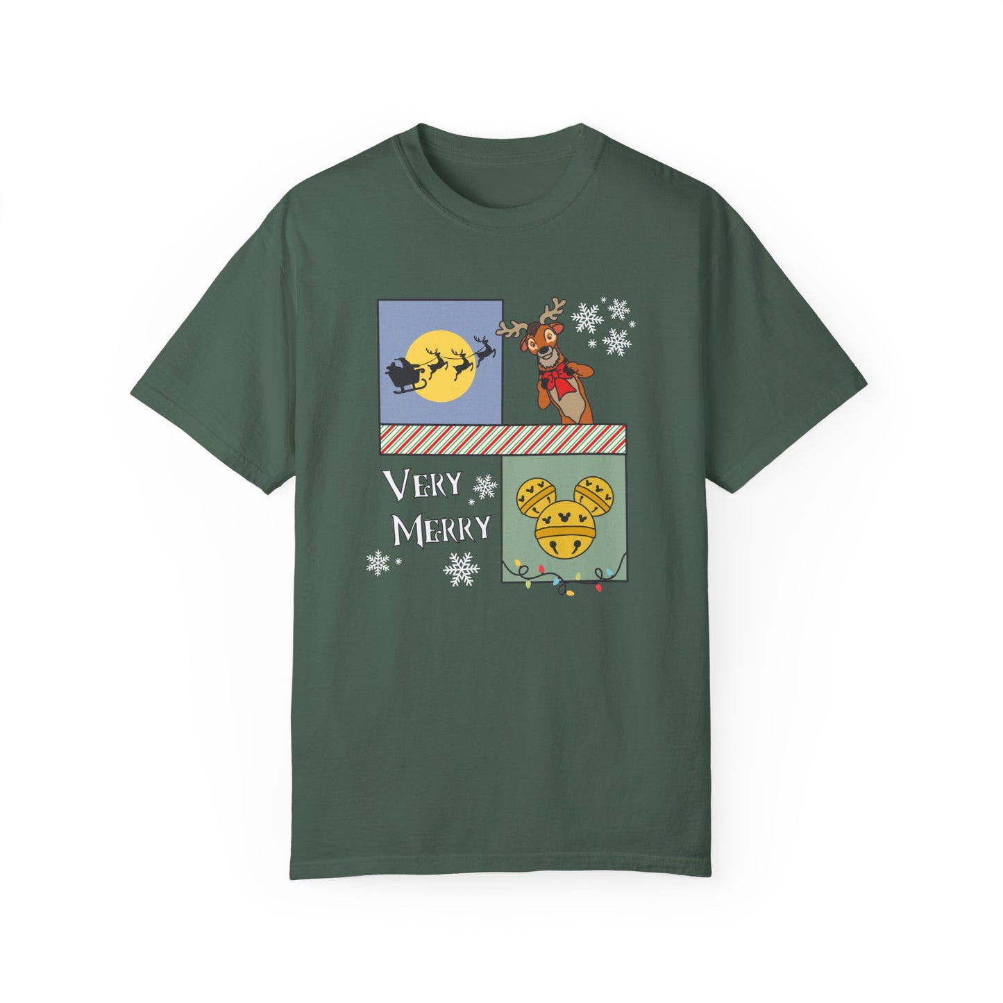 Very Merry Comfort Colors Tee