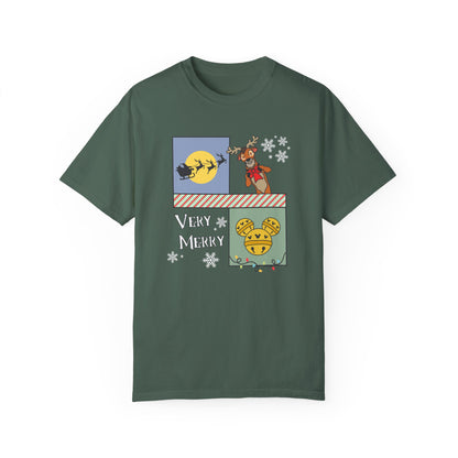 Very Merry Comfort Colors Tee