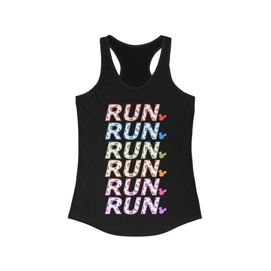 RUNderful Mouse Women's Racerback Tank