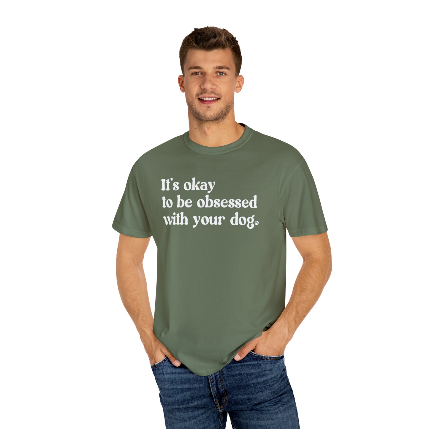 Dog Obsessed Unisex Comfort Colors Tee