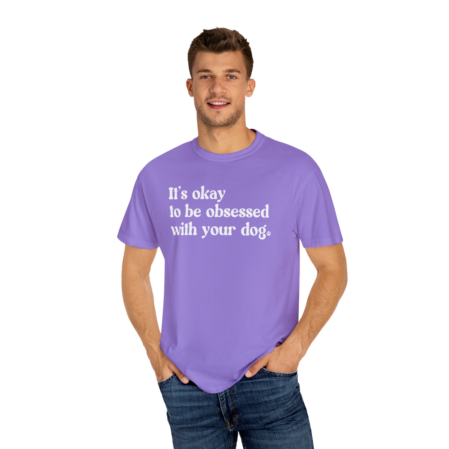 Dog Obsessed Unisex Comfort Colors Tee