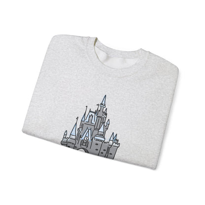 Dream Lights Castle Unisex Crewneck