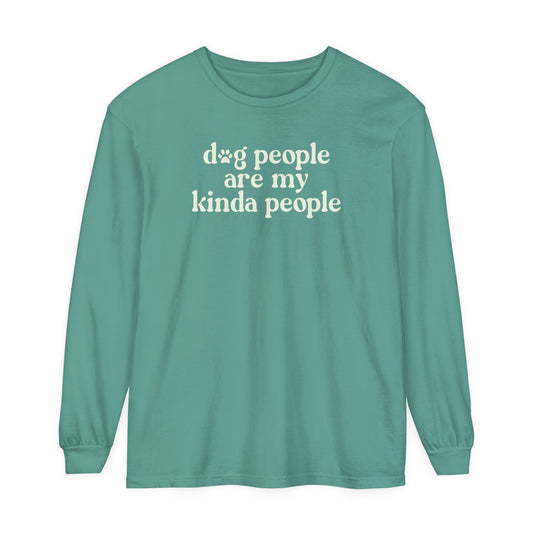 Dog People Comfort Colors Long Sleeve