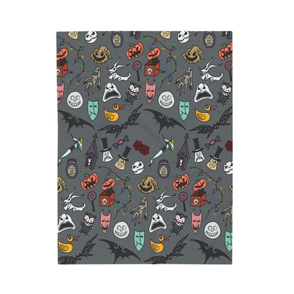 Nightmare Velveteen Blanket