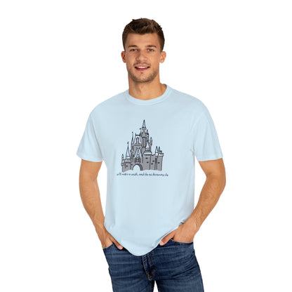 Dream Lights Castle Comfort Colors Tee