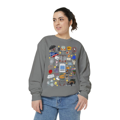 Gilmore Doodles Comfort Colors Crewneck