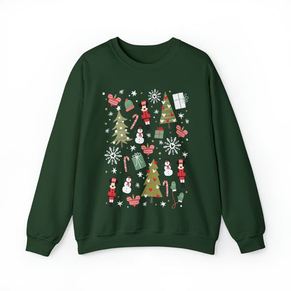 Nutcracker Christmas Unisex Crewneck