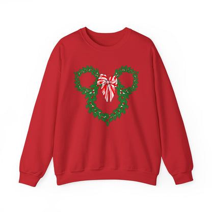 Mouse Wreath Unisex Crewneck