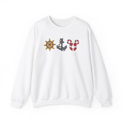 Anchors Away Unisex Crewneck