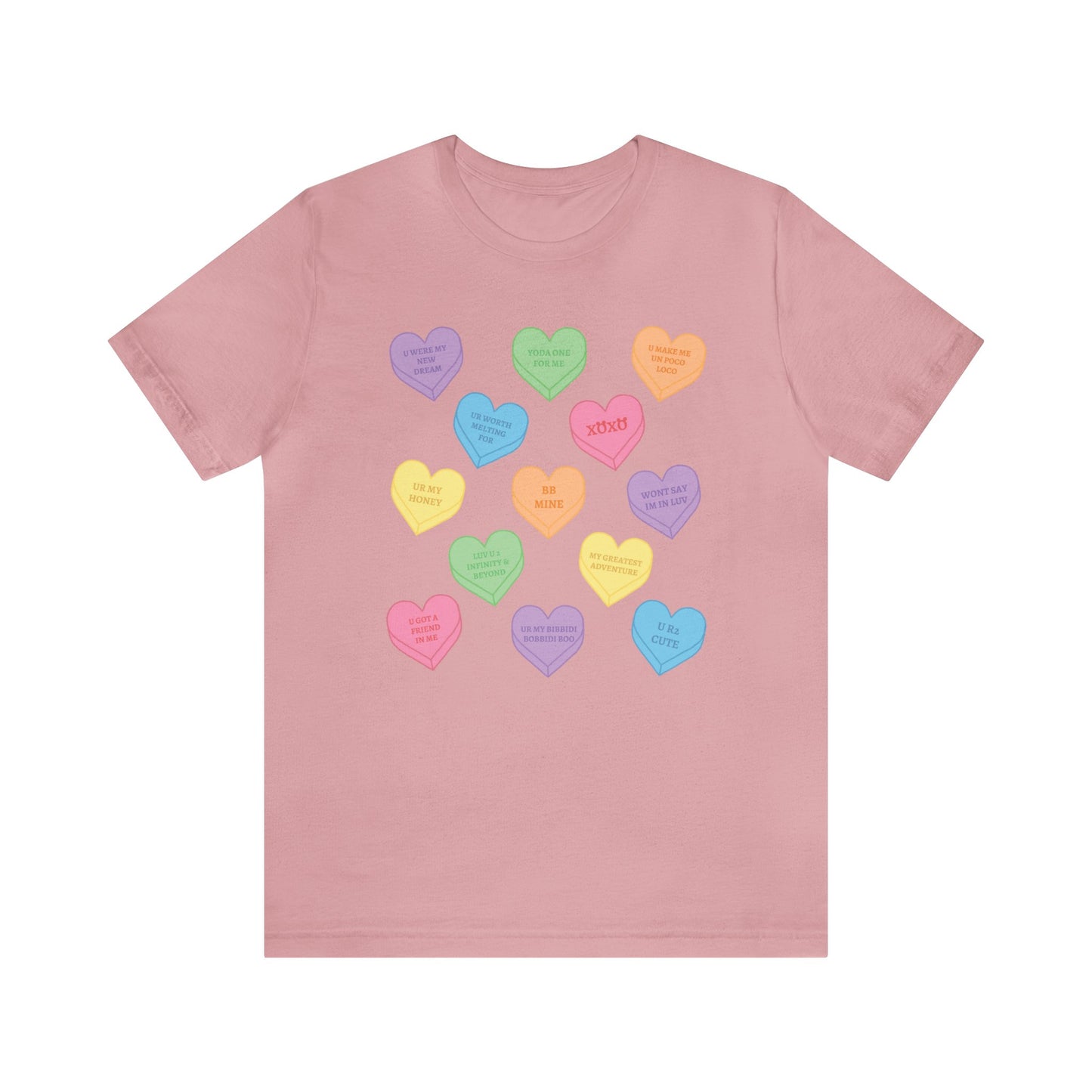 Conversation Hearts Unisex Tee