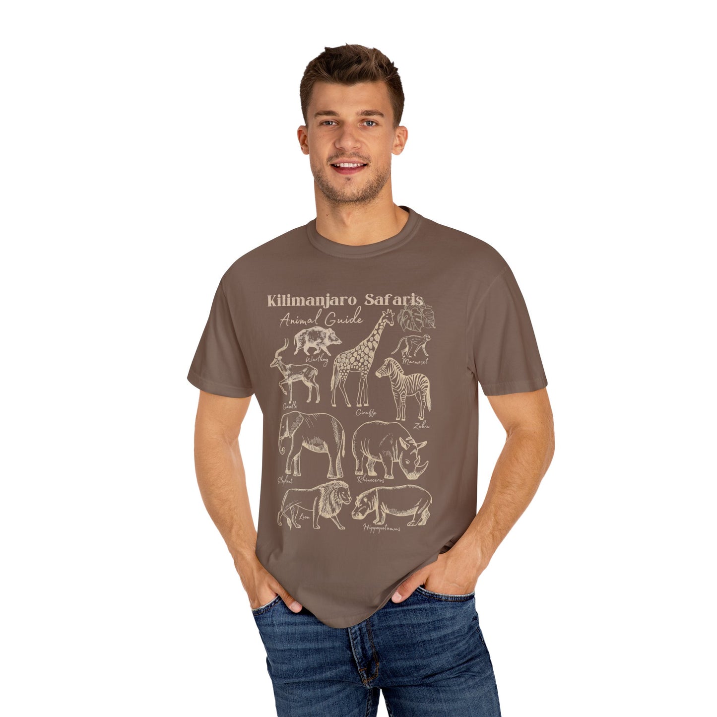 Neutral Safari Guide Comfort Colors Tee