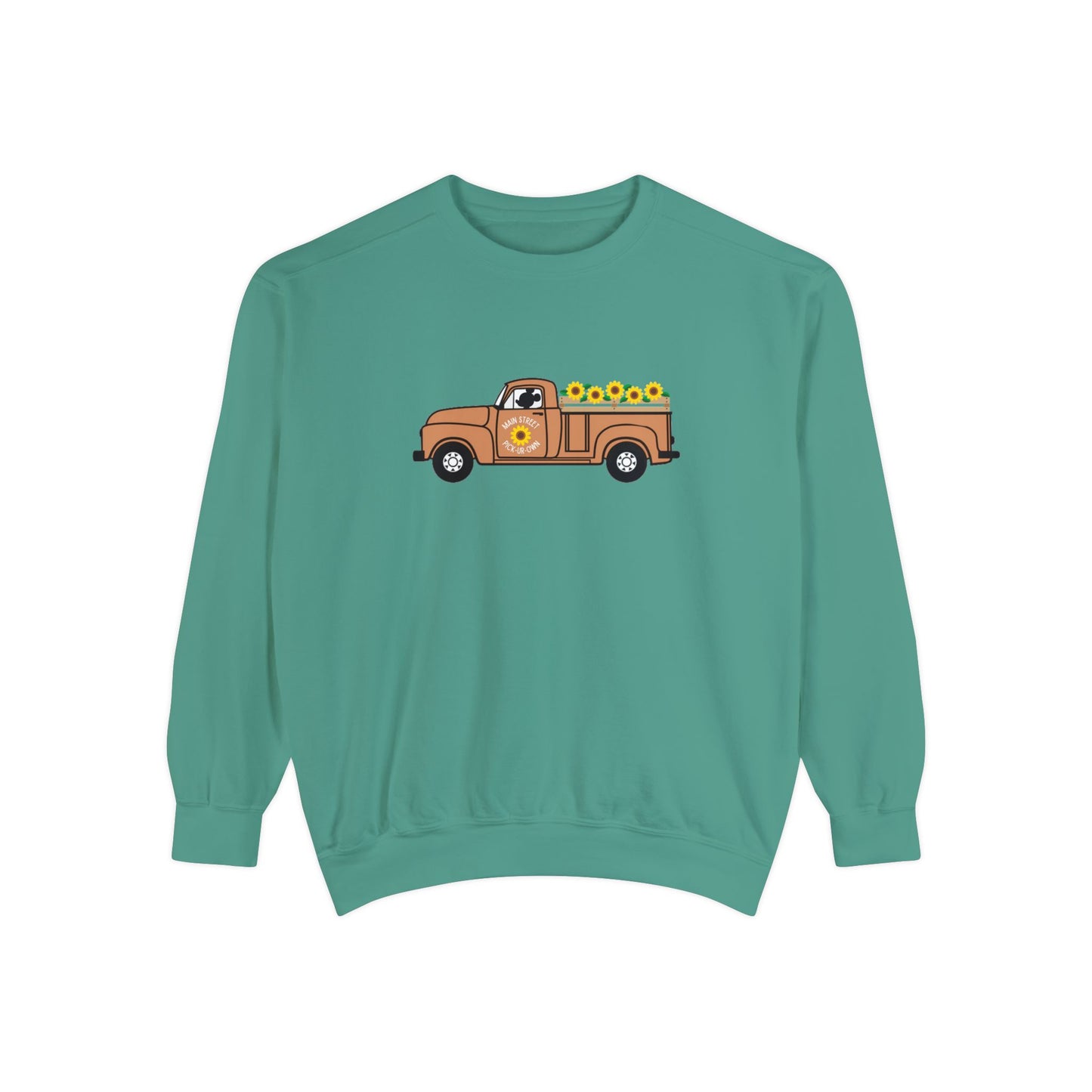 Sunflower Fields Comfort Colors Sweatshirt