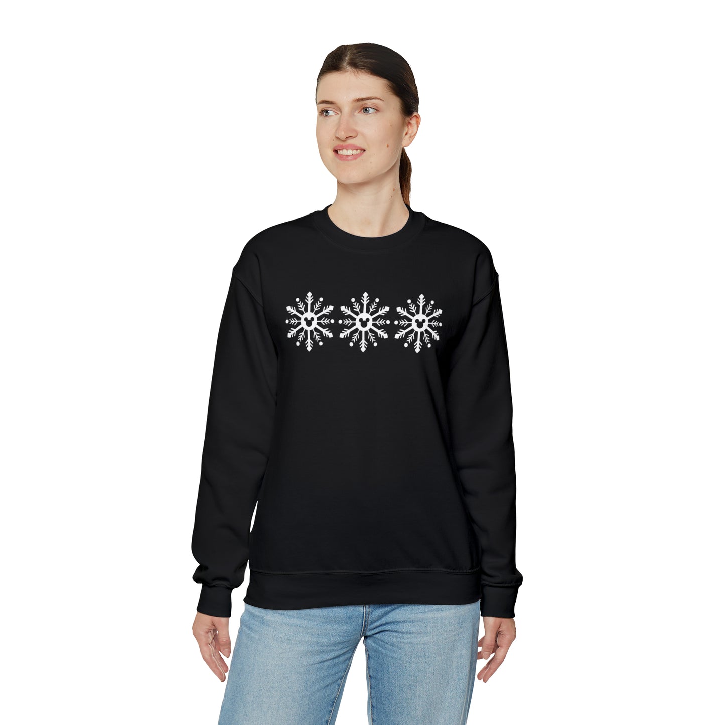 Magical Snowflakes Unisex Gildan Crewneck