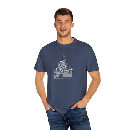 Dream Lights Castle Comfort Colors Tee