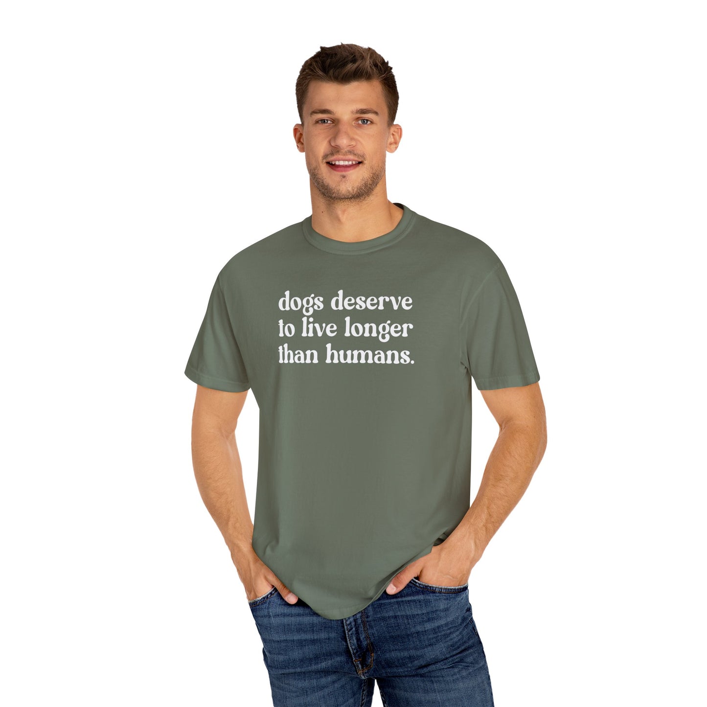 Long Live Dogs Unisex Comfort Colors Tee