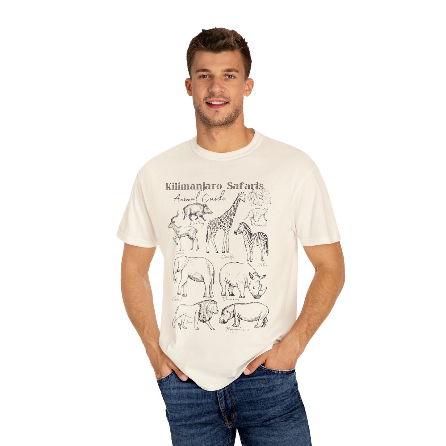 Neutral Safari Guide Comfort Colors Tee