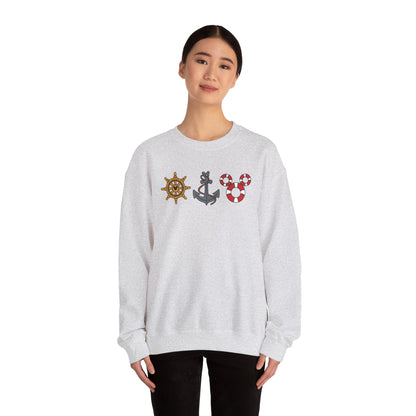 Anchors Away Unisex Crewneck