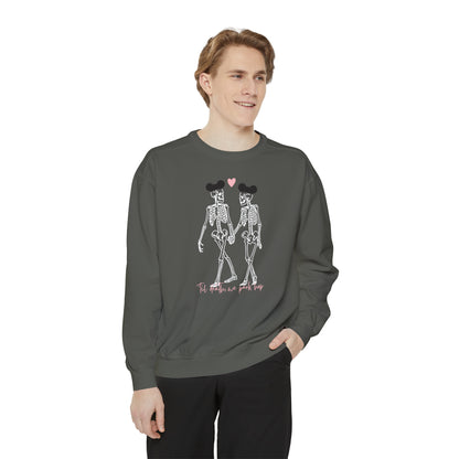 Til Death We Park Hop Comfort Colors Crewneck